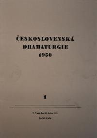 Československá dramaturgie 1, 1950