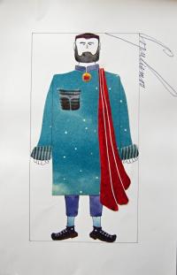 Blansko, Blanenské divadlo, Osel beze stínu, kostýmy, 1994