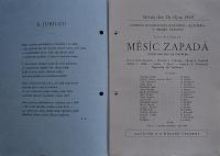 Pardubice, Spolek divadelních ochotníků, Rukopisy a publikace, 1912 - 1949