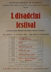 Svítkov, Svítkovská znělka  - plakát, 1961