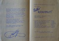 Sezemice, Spolek divadelních ochotníků, plakáty