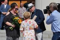 Hronov, předání ceny Ministerstva kultury ČR Janě Urbanové z Krupky, CP Jiráskův Hronov 2020