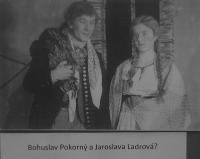 Lysá nad Labem, výstava DIVADLO JE PODIVUHODNÁ VĚC..., Jeho urozenost pan měšťák, 1955, výstavní panel, 2018