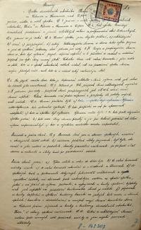 Včelnička, Thám, spolkové stanovy, 1913