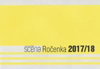 Ročenka Amatérské scény, titulní strana, 2017/2018