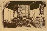 Komárov, mč. Opava, DS ZK ROH Galena, RUR, 1. a 2. dějství - scéna, 1958