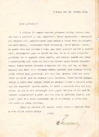 Kostelany nad Moravou, Čtenářský spolek, Slovácká krev, osobní korespondence Jaroslava Snopka, posudek hry, 1943