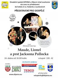 Česká Lípa, Jirásek, Maude, Lionel a prst..., program. leták, 2022