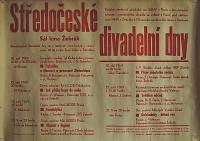 Žebrák, Středočeské divadelní hry - plakát, 1969