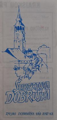 Hradec Králové, Krajské kulturní středisko, Impuls, Dobruška, Šubrtova Dobruška KP dětského divadla, 1974