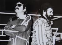 Blansko, Metra, Milenci z kiosku, 1981