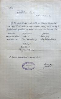 Starý Bozděchov, Spolek divadelních ochotníků, volba funkcionářů na valné hromadě, 1938