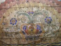 Beroun, sokolovna, opona, rub opony  Pavla Vyhnanovského, vznik a užití neznámé, detail ornamentu