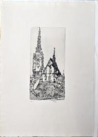 Petr Kryštof: Prostějov, grafické listy, WP 1966