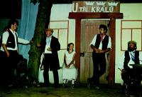 Řevnice, DS,  Lesní divadlo, F. F. Šamberk, písně Karel Hašler: Podskalák, 1991