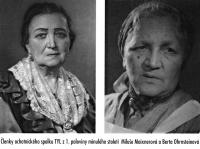 Kutná Hora, Tyl, členky souboru, Miluše Maixnerová a Berta Ohrnsteinová