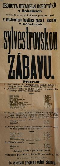 Horní Dohalice, JDO Jirásek, Dokumentace souboru