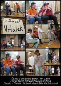 St. Luise, Česká a slovenská škola Twin Citis, Dobrodružství Billa Madlafouska, 2016