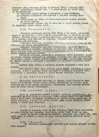 Deštná, Spolek divadelních ochotníků, stanovy, 4. s., 1933