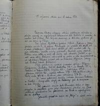 Pardubice, Studentské divadelní sdružení, Kniha zápisů, 1918 - 1920