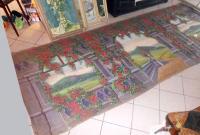 Kočka Josef, putující loutkář, prospekt, zámecká pergola