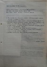 Pardubice, Svaz českých divadelních ochotníků Pardubice, Okresní výbor, Zápisy z jednání, 1971 - 1989