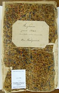 Moravské Budějovice, Budivoj, Kniha členů souboru - mužů, 1864