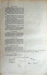 Cetoraz, Spolek divadelních ochotníků, spolkové stanovy