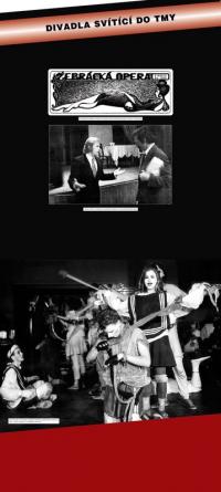 Miletín, Muzeum českého amatérského divadla, 4. sál, 13a, panel, Divadla do tmy