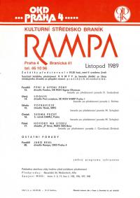 Rampa, listopad 1989 - plakát