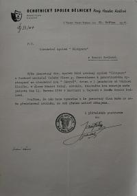 Hradec Králové, Klicpera, Korespondence souboru