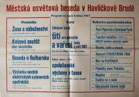 Havlíčkův Brod, OÚNZ, Paní Piperová - plakát, 1967