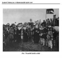 Sokol, Sletové scény, Šachový turnaj, husité, 1907