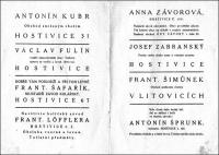 Hostivice, Sokol, šibřinky, V říši Krakonošově, program, 1923, 8