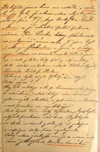 Střelohoštice, dopis Vojtovi Šteinu-Táborskému, s. 5, 1888