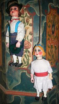 Železnice, LD, Jeník a Mařenka, loutky Vinc. Černého