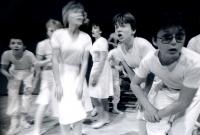 Třebíč, Dramatický klub, O věrném milování Aucassina a Nicoletty, CP FEMAD Libice n. Cidl. 1988