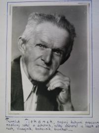 Bozkov, František Tichánek, ochotník