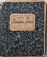 Pouchov, Čtenářsko-ochotnická beseda Turinský, Kniha přání a stížností, 1896 - 1898