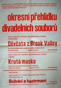 Přibyslav, Divadelní Přibyslav 1973 - plakát