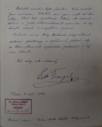 Nový Bydžov, Jirásek, Korespondence souboru