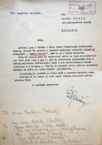 Třebíč, Horácký okrsek, spisy a korespondence 1920-1940