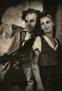 Praha, Dramatické studio ČIN, Kristla, 1943