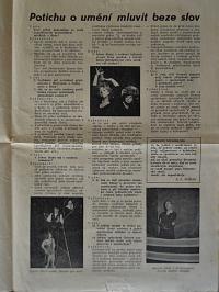 Sezemice, Spolek divadelních ochotníků, plakáty