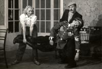 Praha-Kobylisy, Lidové divadlo, Poslední zvonění - Honba za sádlem, 1949