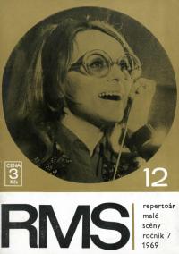 Repertoár malé scény, titulní strana, 1969/12