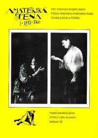 Amatérská scéna, titulní strana, 1993/1