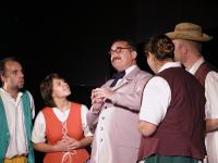 Němčice nad Hanou, Na štaci, Veselohra na mostě, Boleradická šešlost, 2003