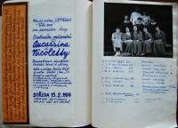 Třebíč, Mladá scéna, O verném milování Aucassina a Nicoletty, 1984