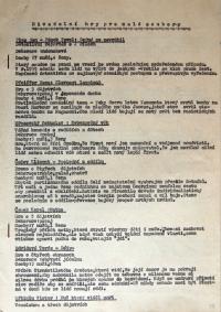 Pelhřimov, Okresní národní výbor, divadelní hry pro malé soubory